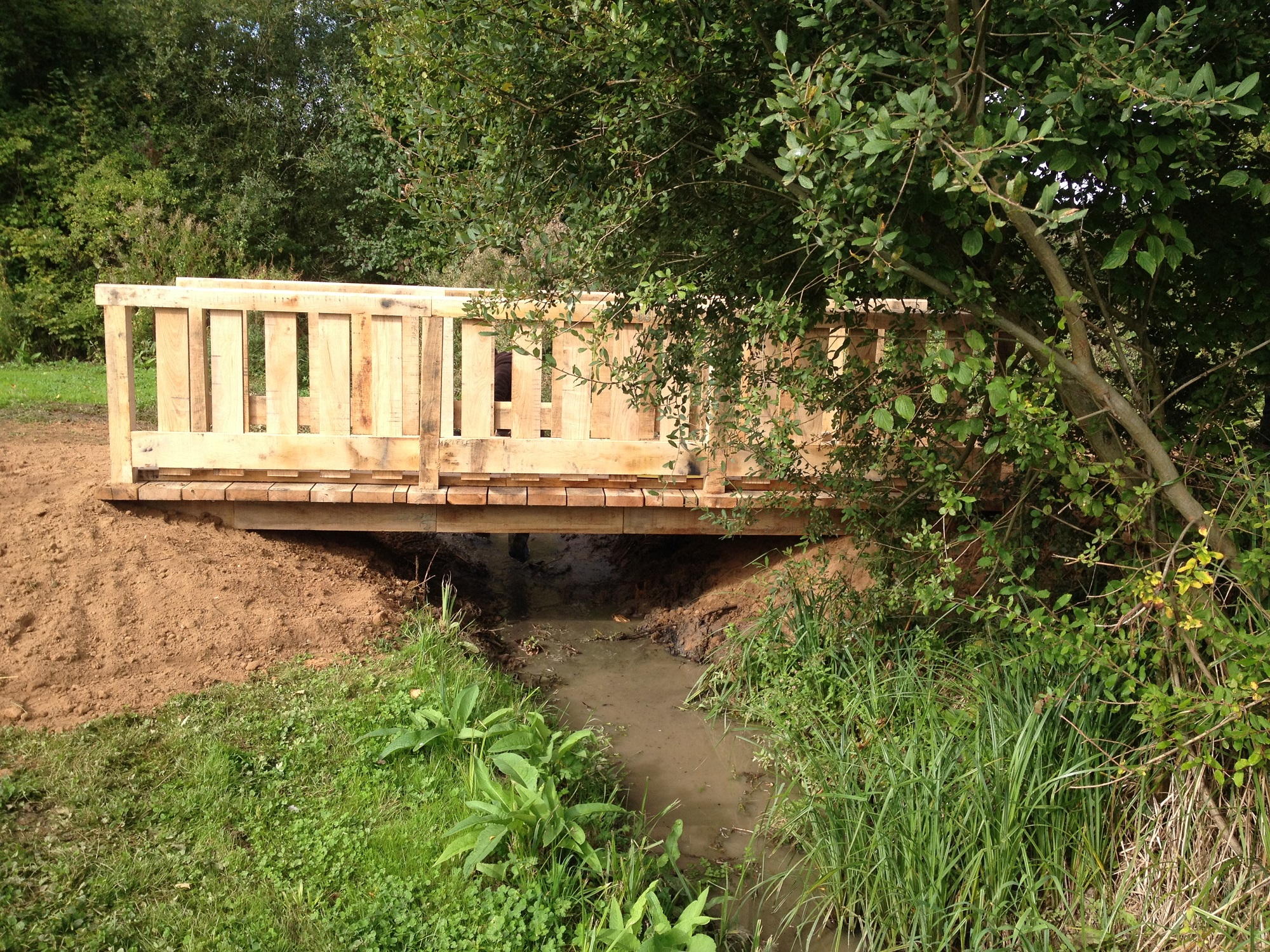 Passerelle Ruisseau de Bouessay